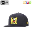 ニューエラ チャイルド ディズニー コラボ キャップ スナップバック 9FIFTY MICKEY MOUSE ネイビー NEW ERA CHILD DISNEY ぼうし ニューエラキャップ newera ブランド 夏 おしゃれ ストリート キッズキャップ キッズ帽子 黒 コラボキャップ ミッキー