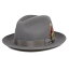 ニューヨークハット(NEW YORK HAT)フェドラハット グレーFEDORA HAT GREY帽子 メンズ レディース 【返品・交換対象外】