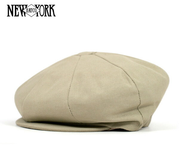 SALE セール [11%OFF] ニューヨークハット キャンバス ニュースボーイ カーキ NEW YORK HAT CANVAS NEWSBOY KHAKI [ 帽子 ニューヨーク ハット NEWYORKHAT キャスケット キャスケット帽 大きいサイズ メンズ レディース ゴルフ ]