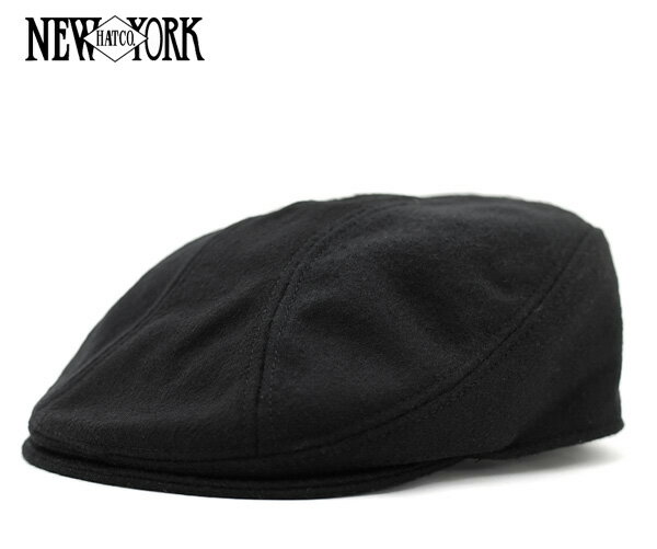 ニューヨークハット ウール メルトン 1900 ブラック NEW YORK HAT WOOL MELTON 1900 BLACK [ 帽子 ハンチング ハンチング帽 ニューヨーク ハット NEWYORKHAT 大きいサイズ メンズ レディース ゴルフ ]