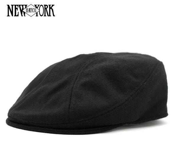 ニューヨークハット ウール メルトン 1900 ブラック NEW YORK HAT WOOL MELTON 1900 BLACK [ 帽子 ハンチング ハンチング帽 ニューヨーク ハット NEWYORKHAT 大きいサイズ メンズ レディース ゴルフ ]★