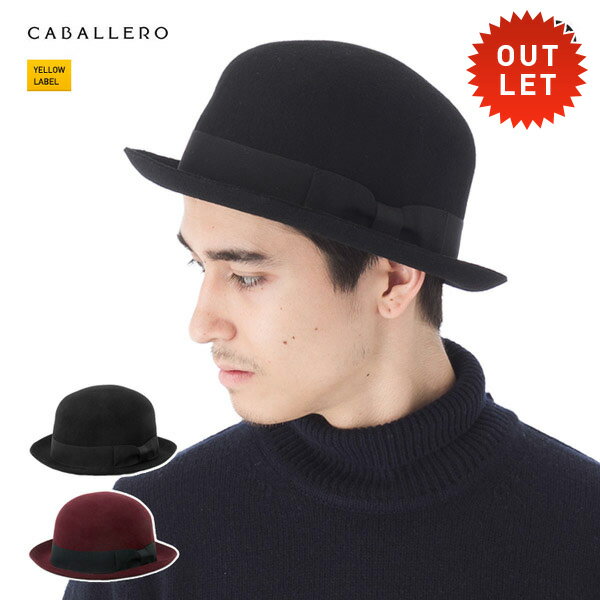 キャバレロ ボーラー ハット ビルバオ 帽子 CABALLERO BOWLER HAT B…...:onspotz:10073264