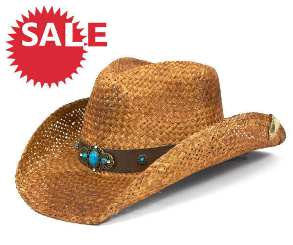 SALE セール [30%OFF] ピーターグリム レディース ハット ブラウン PETER GRIMM LADIES HAT LIBERTY BROWN [ 帽子 ヘッドギア 麦わら 麦わら帽子 ストローハット ストロー テンガロンハット テンガロン ピーター グリム PETERGRIMM ] 【返品・交換対象外】