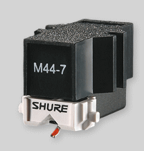 SHURE DJフォノ・カートリッジ　M44-7スクラッチDJやターンテーブル奏者用に設計.