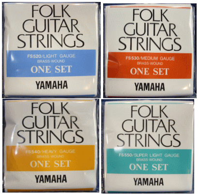 ヤマハフォークギター弦　　FSシリーズ