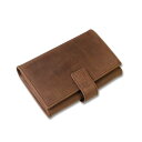 SETTLER セトラー OW-9696 ZIP COIN PURSE WITH TAB ブラウン【レザー 財布 メンズ】【サイフ men's】