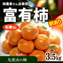 訳あり富有柿(約3.5kg)和歌山九度山産 ふゆう柿 ふゆう...
