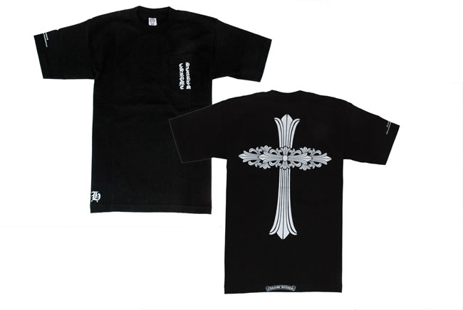 クロムハーツ / CHROME HEARTS【正規品】【新品】◆メンズ半袖Tシャツ◆XLサイズ◆ブラック 黒【yokohama】