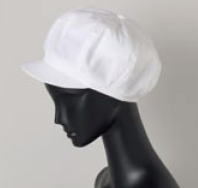 キャスケット G-5031 (ホワイト)【業務用厨房機器厨房用品専門店】 【白衣 キッチン用白衣 制服 帽子】