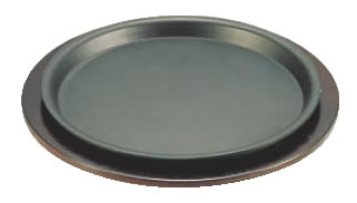 周弘アルミクラッド鋼 ステーキ皿 丸型