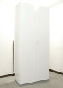 両開き書庫 スチール書庫 収納庫 キャビネット【中古オフィス家具】【中古】