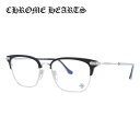 【選べる無料レンズ → PCレンズ・伊達レンズ・老眼鏡レンズ】クロムハーツ メガネフレーム 伊達メガネ CHROME HEARTS MUFFBUFFIN' MBK/BS 53サイズ ウェリントン ユニセックス メンズ レディース 日本製フレーム クロス