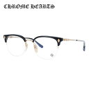 クロムハーツ メガネフレーム 伊達メガネ CHROME HEARTS TANG BK/GP 51サイズ ブロー ユニセックス メンズ レディース CHクロス