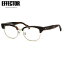 【EFFECTOR】エフェクター 眼鏡 メガネ フレーム delay2 CO 50サイズ エフェクター EFFECTOR ディレイ2 UVカット仕様伊達メガネレンズ付 日本製 メンズ レディース