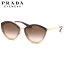 プラダ PRADA サングラスPR07US KOF0A6 64サイズシネマ ブロー トランスパレント グラデーション プラダ PRADA メンズ レディース