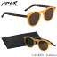 A.D.S.R. エーディーエスアール サングラスLARKIN 12 48サイズラーキン LARKIN フラットレンズ ADSR ボストン クリアエーディーエスアール A.D.S.R. メンズ レディース