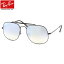 レイバン サングラス ミラー ジェネラル Ray-Ban RB3561 002/9U 57サイズレイバン RAYBAN THE GENERAL FLASH LENSES GRADIENT 0029U AVIATOR アビエーター マッカサー ツーブリッジ ダブルブリッジ スクエア ミラー ICONS アイコン メンズ レディース