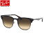 Ray-Ban レイバン サングラスRB3576N 041/13 141サイズ 147サイズBLAZE CLUBMASTER ブレイズ クラブマスター ミラー フラット 1枚レンズ ブローレイバン RayBan メンズ レディース