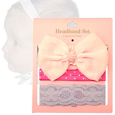 【メール便送料無料】goldbug 新生児ヘッドバンド3個セット baby Head band se...:orange-baby:10013582