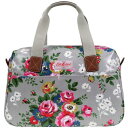 キャスキッドソン(Cath Kidston)ジップアップハンドバッグ(ローズバンチ柄)