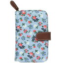 【サマーセール！】キャスキッドソン(Cath Kidston)レザートリム二つ折り財布（バスフラワー）【あす楽対応_関東】