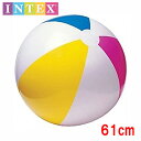 BiG!INTEX ビーチボール 61cm 定番カラー 大きくて楽しいよ海やプールに！