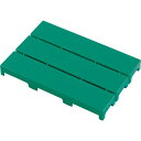 テラモト エコブロックスノコ 緑 MR-095-010-1 ( MR0950101 ) (株)テラモト