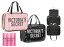ヴィクトリアシークレット(VictoriasSecret) トラベルケース/ポーチ/クラッチバッグ/ピンクストライプ&ブラックスター【あす楽対応_関東】