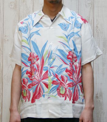 SUN SURF サンサーフ Special Edition DUKE KAHANAMOKU '14 MODEL『ORCHID AND PINEAPPLE』【洋柄・<strong>アロハ</strong>】DK36651(Aloha)