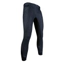 メンズ デニム シリコンフルシート キュロット Gents /乗馬用品・馬具