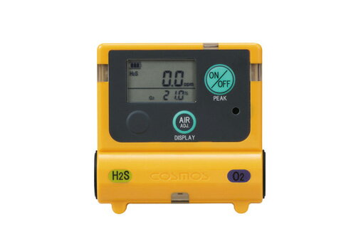 酸素・硫化水素濃度計　[XOS-2200]　XOS2200酸素・硫化水素濃度計 [XOS-2200]　新コスモス電機　