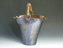 手作り銅器 紫金色花器・ワインクーラーにもなります 酒器【ワイン】