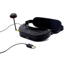 DTS Cobra V Goggles FPV ゴーグル 5.8Ghz 40CH 7.2インチ 190g軽量 解像度854*480 (gwy006824) ドローン|ラジコン ヘリコプター 関連商品 DTS 本体セット