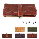 【送料無料】がま口財布 Laugh Rough ラフラフ 水玉 ドット