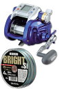 【送料無料!!】ダイワ(daiwa) ハイパータナコン600Fe PEライン6号500m(ダイワ棚センサーブライト+Si)セット!電動リールに糸を巻いてお届けします!