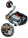 ダイワ(daiwa)ライトゲーム X ICV 200H (右巻) PEライン2号300mセット!(ダイワ棚センサーブライト+Si) カウンター付き小型両軸