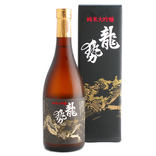 龍勢 黒ラベル 純米大吟醸 限定酒 720ml 【きき酒師 一押し！】