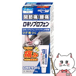 【第2類医薬品】ロキトラッドG クール ゲル 25g(セルフメディケーション税制対象)【テイコクファルマケア】【肩こり・関節痛/<strong>ロキソニン</strong>/ロキソプロフェンナトリウム/<strong>ジェネリック</strong>/直接浸透/ロキエフェクトLX/半透明/匂い少ない】【SBT】 (6053681)