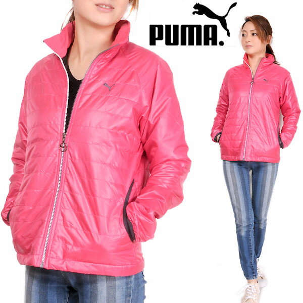 【送料無料】PUMA レディース中綿ライトジャケット プーマ 女性 婦人 901839 ウ…...:osharemarket:10012425