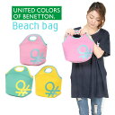 【送料無料】BENETTON ベネトン ビーチバッグ スイム...