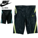 【送料無料】大きいサイズあり NIKE ナイキ メンズ用エンボスメッシュブロックスイムパンツ 2982417 フィットネスパンツ ハーフパンツ ブランド水着 スパッツ 男性用 海パン 海水パンツ 競泳 プール ジム 立体形成 ブラック ネイビー M L XL