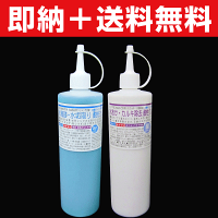 【クレンザー500g&ジェル500ml】1.ジェルで浸透軟化→2.微粒子クレンザーで研磨!水まわりの水アカ落とし洗剤お徳用セット