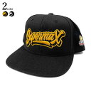 2/17(水) ブラック / ゴールド再入荷! SUPERMAX HARDWARE (スーパーマックス) SEV Snapback Hat スナップバック スナップバックキャップ ブランド キャップ 帽子 YUPOONG ユーポン 深め ロゴ 刺繍 調節 アジャスター 黒
