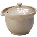 常滑焼 豊作 茶逢 豊焼〆花ミニ天ろ 110cc 創作急須/日本製/陶器/玉露/機能急須/ゴ