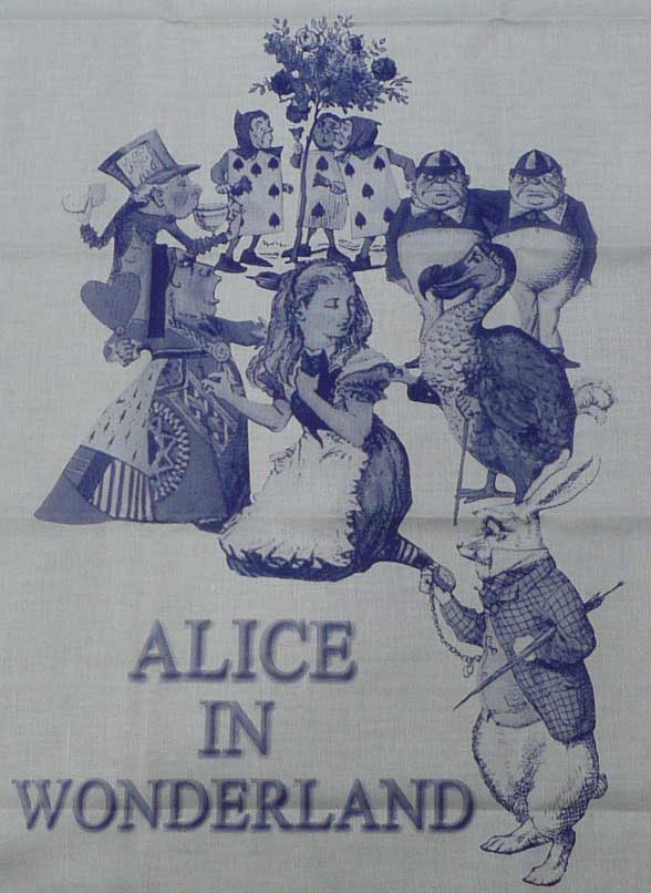 ALICE IN WONDERLAND　ティータオル不思議の国のアリスグッズ｜Alice's Adventures in Wonderland