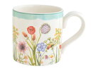 イギリス食器 ハイグローブ コロネーションメドゥ マグカップ 284ml 花柄/おしゃれ/かわいい/ギフト/プレゼント