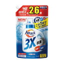 おすすめ 人気(まとめ)花王 アタック 3X 超特大 つめかえ用 1.8kg 1セット(6個) 【×3セット】安い 激安 格安