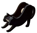 【8/25(金)9:59までポイント5倍】テープカッター 小巻タイプ 猫型 伸び猫 黒猫 白猫 木製 テープディスペンサー テープ台 ネコグッズ ステーショナリー 薔薇雑貨のおしゃれ姫【プチギフト】【ラッピング】【誕生日】