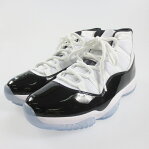 NIKE ナイキ AIR JORDAN11 RETRO エア・ジョーダン11レトロ 378037-100 スニーカー サイズ:28 カラー:ホワイト×ブラック