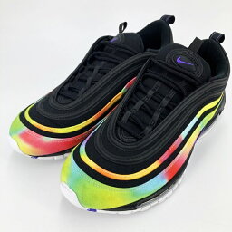 【中古】NIEK｜ナイキ CK0841-001 AIRMAX97 <strong>エアマックス97</strong> スニーカー ブラック/レインボー サイズ：28.5cm【f126】